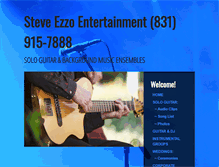 Tablet Screenshot of ezzoentertainment.com
